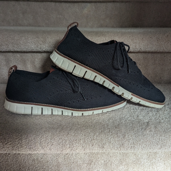 Cole Haan Zerogrand Stitchlite Knit Wingtip Oxford Shoes - Picture 1 of 6